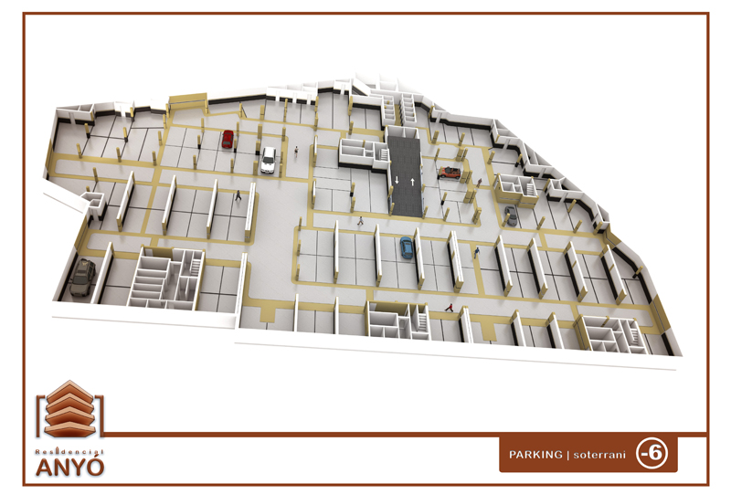 Parquing 3D Residencial Anyo