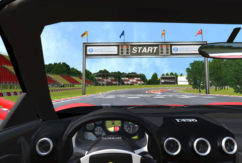Realidad Virtual Ferrari F340